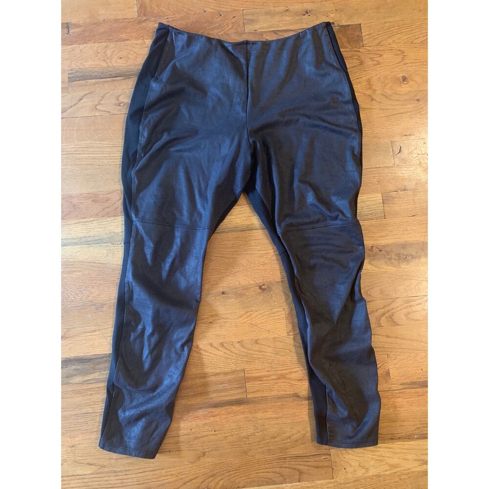 Lysse Leggings - XL - EUC - black “pleather” front